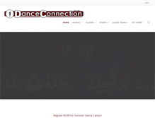 Tablet Screenshot of danceconnectionpaloalto.com